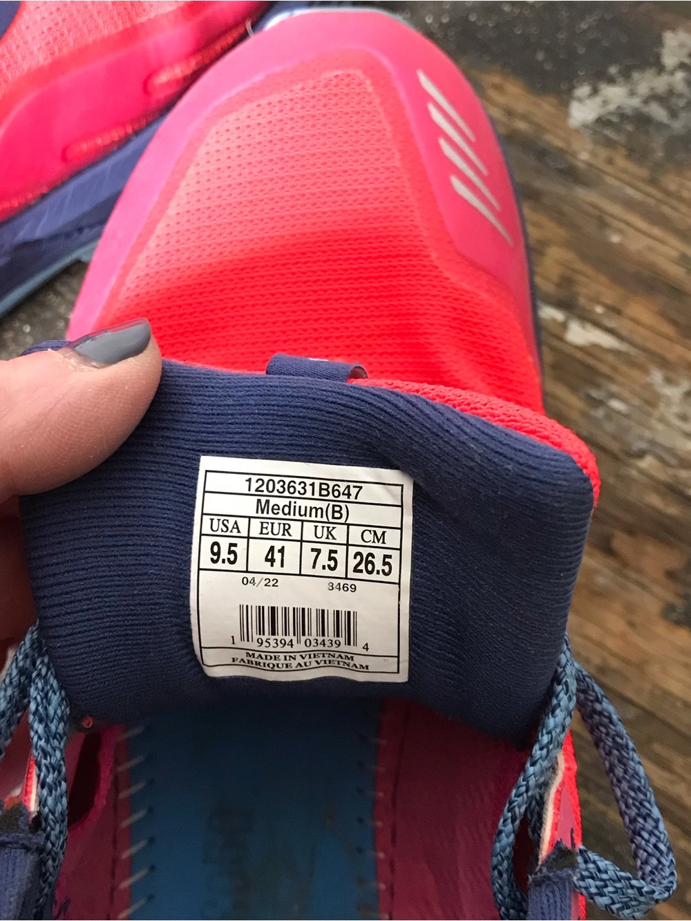Brooks Womens Cascadia 16 Pink Cobalt Trail Running Shoes Size 9.5 B 1203631B647 - Picture 8 of 8